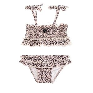 Tocoto Vintage Baby Girls Animal Print Bikini